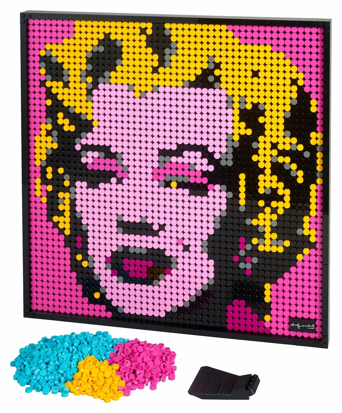 Andy Warhol's Marilyn Monroe LEGO set (#31197-1)