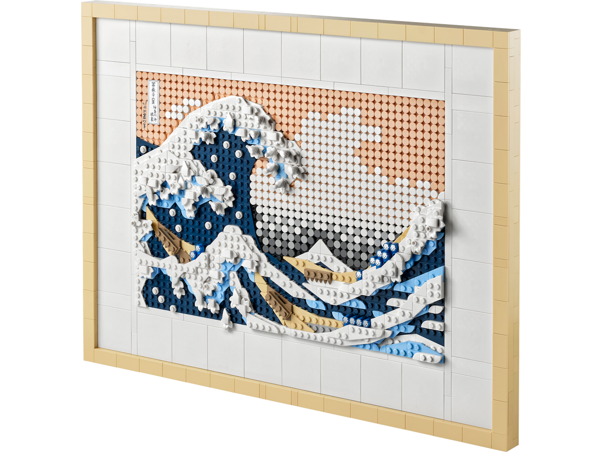 Hokusai - The Great Wave LEGO set (#31208-1)