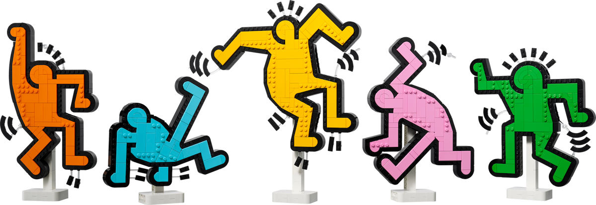 Keith Haring - Dancing Figures LEGO set (#31216-1)