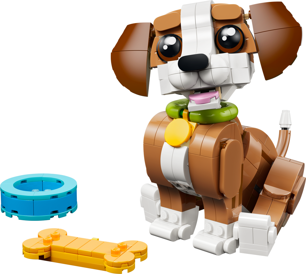 Cute Animals: Playful Puppy Dog LEGO set (#31382-1)