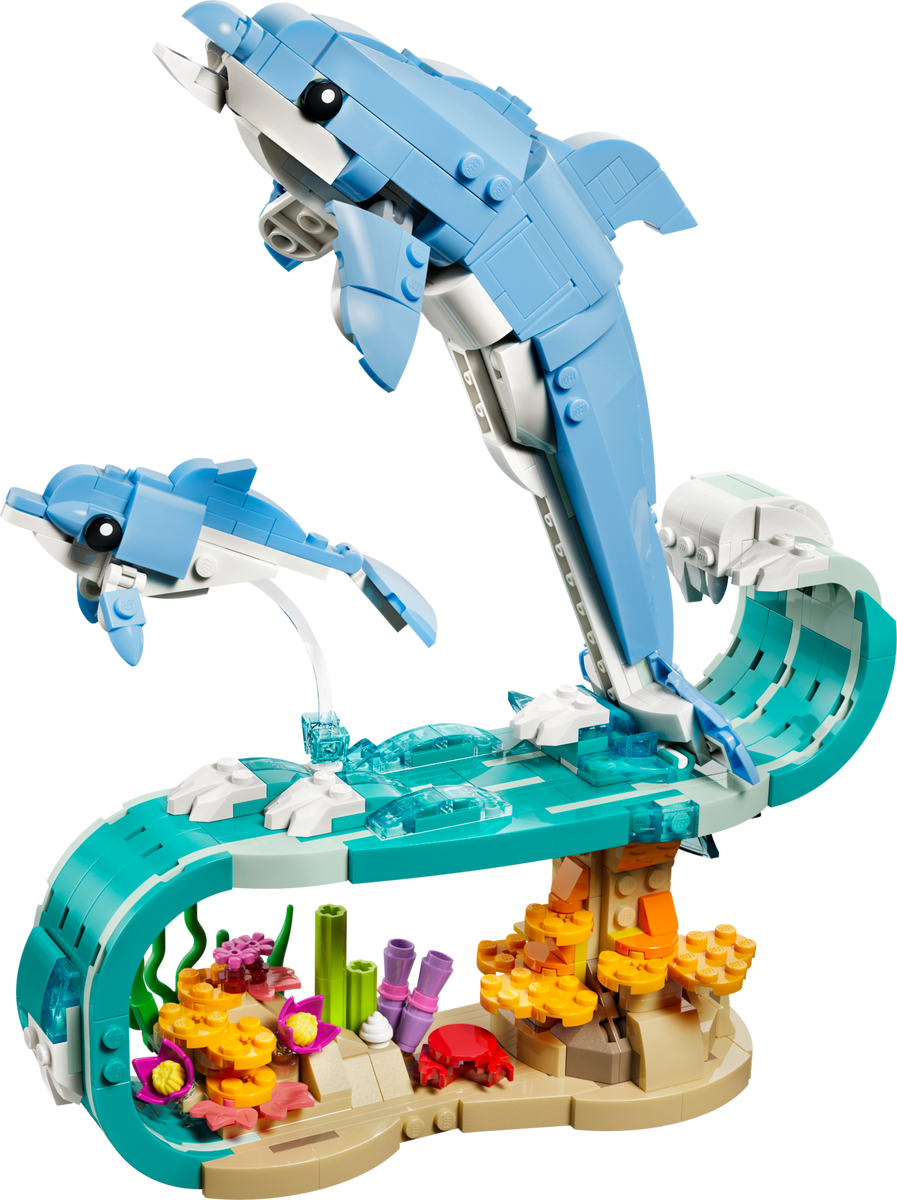 Sea Animals: Beautiful Dolphins LEGO set (#31385-1)