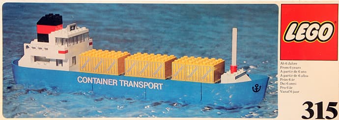 Container Transport LEGO set (#315-2)