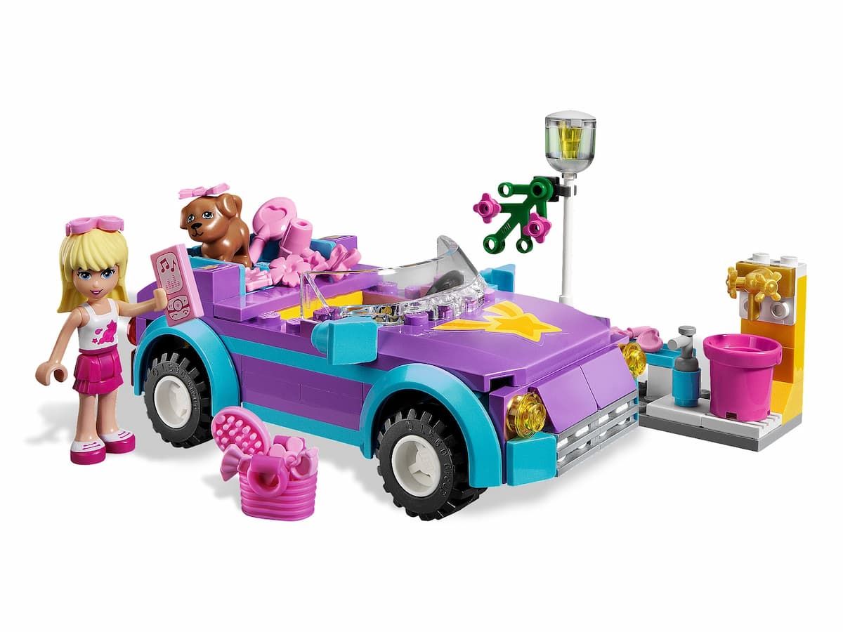 Stephanie's Cool Convertible LEGO set (#3183-1, 2012)