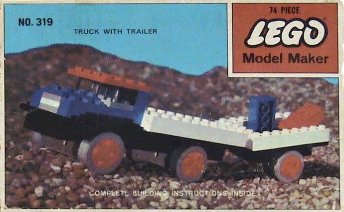 Truck with Trailer LEGO set (#319-2)
