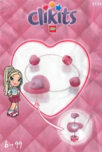 Bracelet Heart LEGO set (#3194-1)