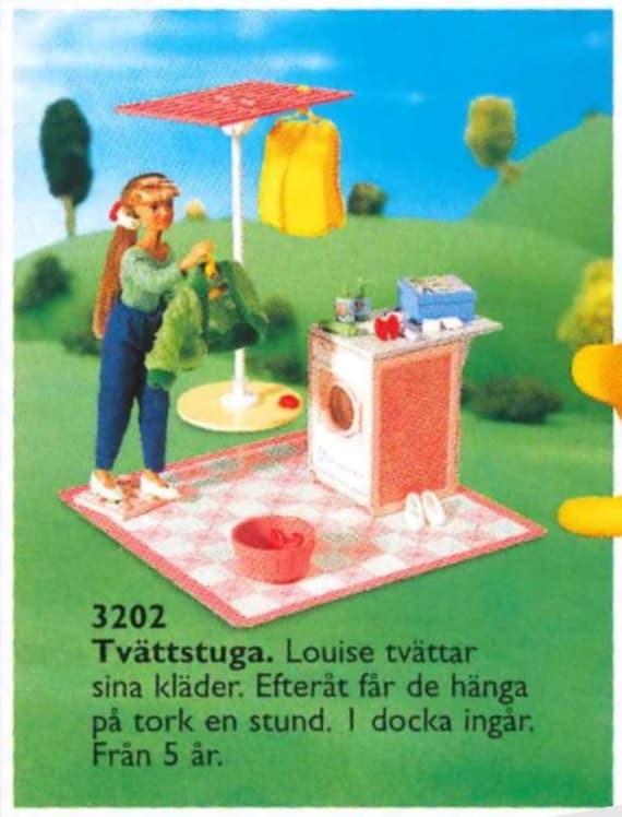 Laundry Room LEGO set (#3202-1)