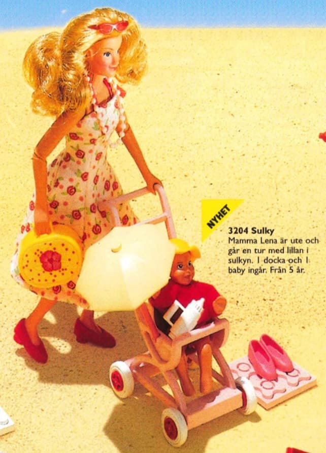 Auntie Jane and Cousin Sophie LEGO set (#3204-1)