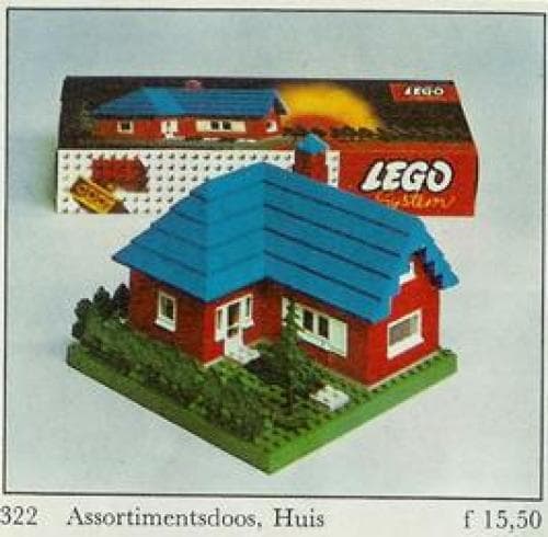 Town House LEGO set (#322-2)