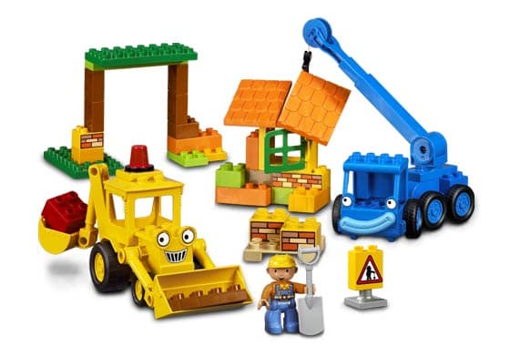 Scoop and Lofty at the Building Yard LEGO set (#3297-1)