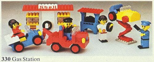 Gas Station LEGO set (#330-2)
