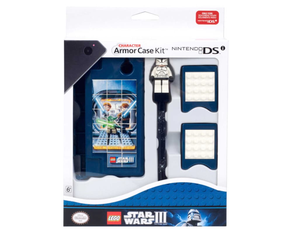 Armor Case Kit for Nintendo DSi - Star Wars III: The Clone Wars LEGO set (#330085-1)