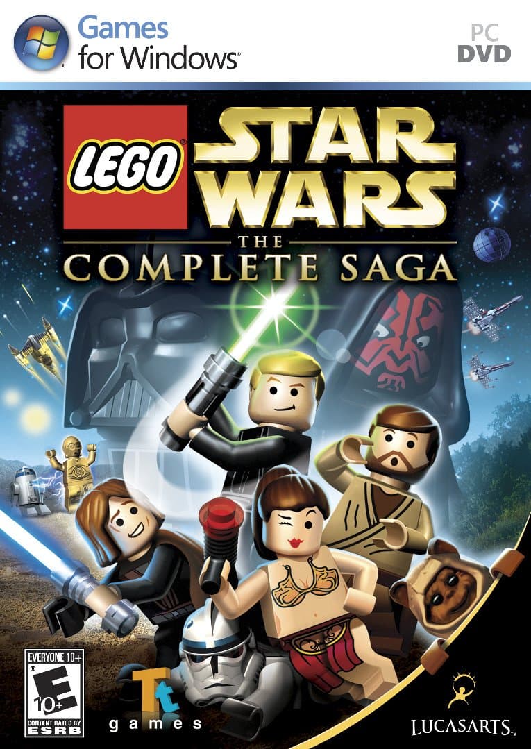 Star Wars: The Complete Saga - PC DVD-ROM LEGO set (#33018-1)