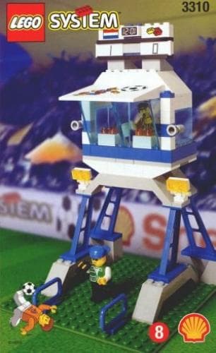 Commentator and Press Box LEGO set (#3310-1)