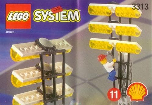 Light Poles LEGO set (#3313-1)