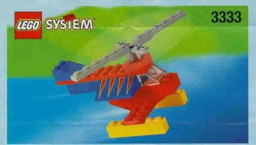 Helicopter LEGO set (#3333-1)