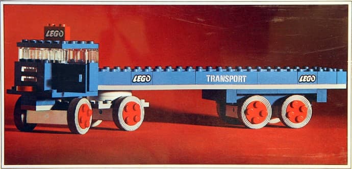 Truck with Flatbed LEGO set (#334-1)