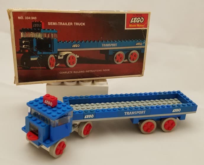SEMI-Trailer Truck LEGO set (#334-2)
