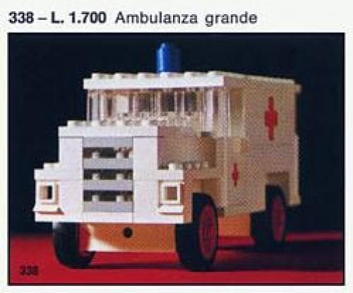 Ambulance LEGO set (#338-1)