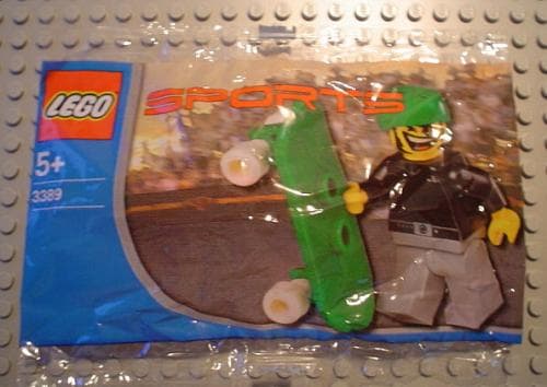 Skateboarder Bill Chupa Chups Promotional LEGO set (#3389-1)