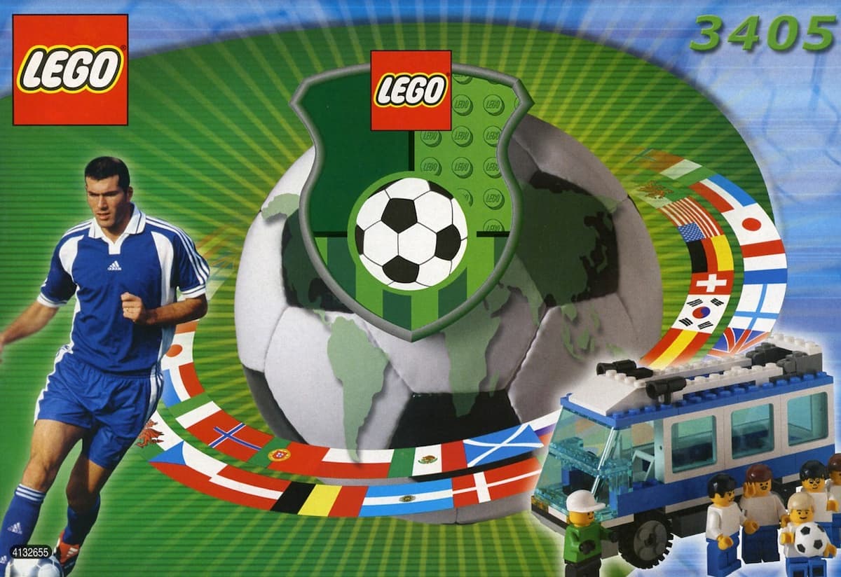 Team Bus (Blue) LEGO set (#3405-1)