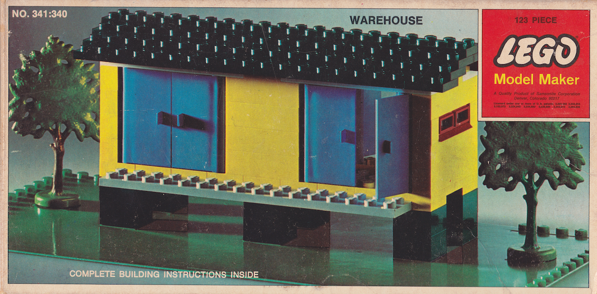 Warehouse LEGO set (#341-3)
