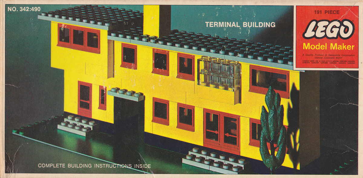 Terminal Building LEGO set (#342-2)