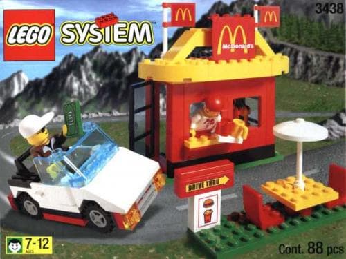 McDonald's Restaurant LEGO set (#3438-1)