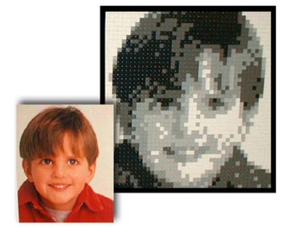 Mosaic LEGO set (#3443-1)