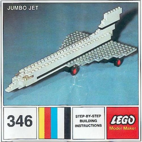 Jumbo Jet LEGO set (#346-1)