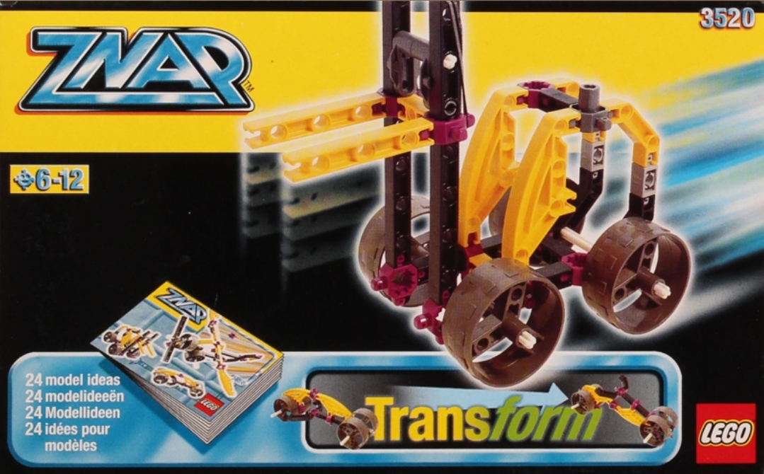 Forklift LEGO set (#3520-1)