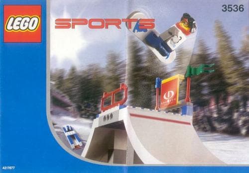 Snowboard Big Air Comp LEGO set (#3536-1)