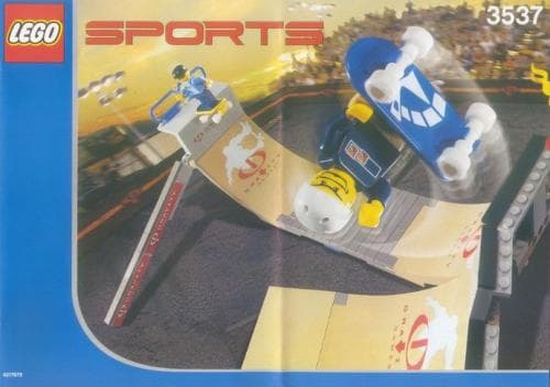 Skateboard Vert Park Challenge LEGO set (#3537-1)