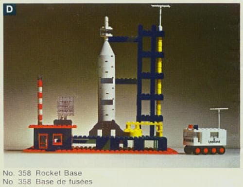Rocket Base LEGO set (#358-1)