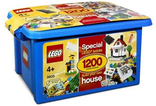 Build Your Own House Tub LEGO set (#3600-1)