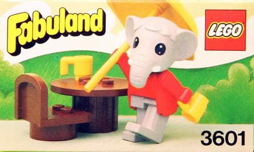 Edward Elephant's Garden Table LEGO set (#3601-1)