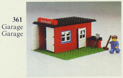 Garage LEGO set (#361-2)