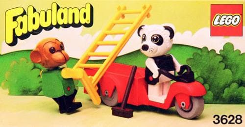 Perry Panda & Chester Chimp LEGO set (#3628-1)
