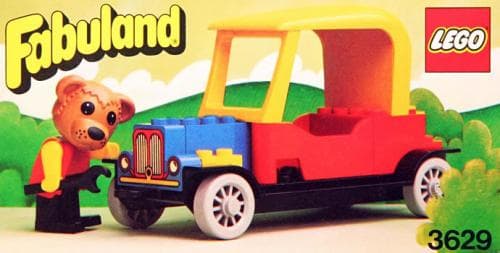 Barney Bear LEGO set (#3629-1)