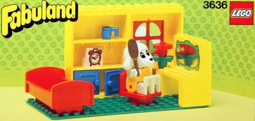 Lucy Lamb's Bedroom LEGO set (#3636-1)