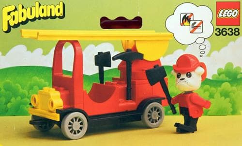 Buster Bulldog's Fire Engine LEGO set (#3638-1)