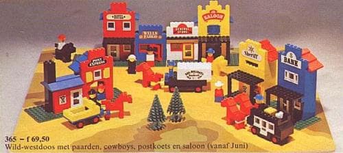 Wild West Scene LEGO set (#365-1)