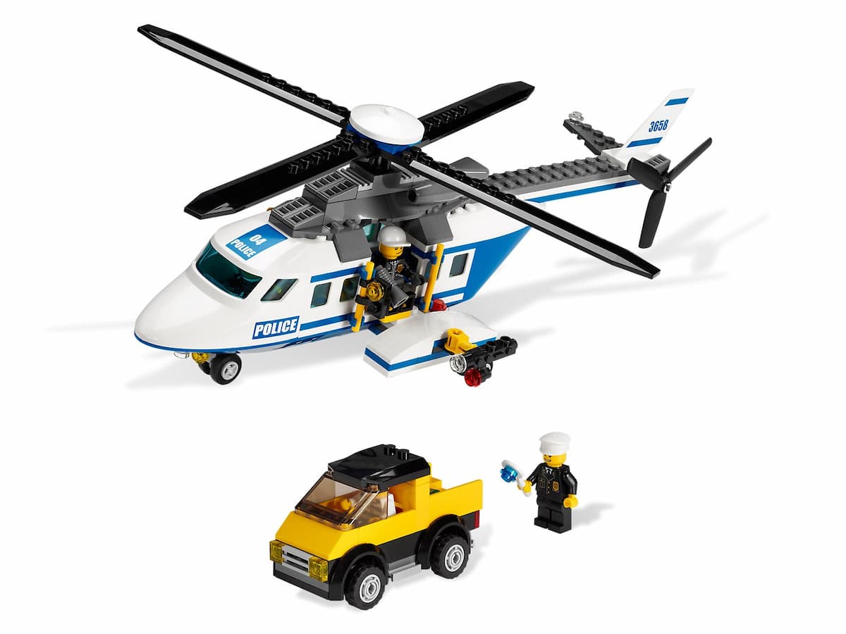 Police Helicopter LEGO set (#3658-1)