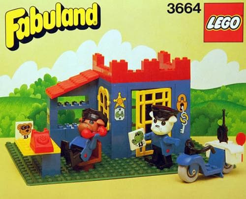 Police Station LEGO set (#3664-1)