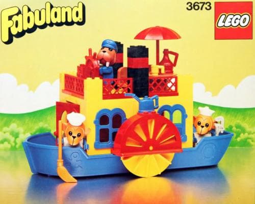Steamboat LEGO set (#3673-1)