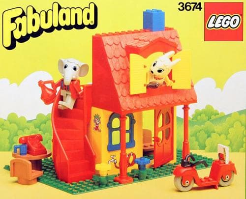 Bonnie Bunny's New House LEGO set (#3674-1)