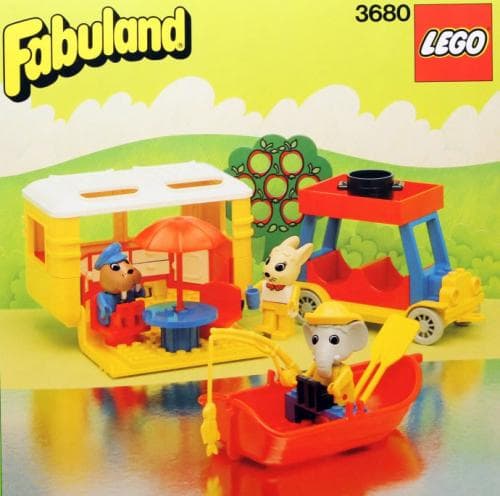 Camping Caravan LEGO set (#3680-1)