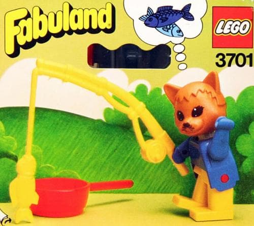 Fisherman Cornelius Cat LEGO set (#3701-1)