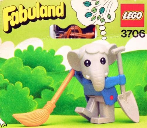Ernie Elephant LEGO set (#3706-1)