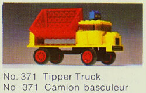 Tipper Truck LEGO set (#371-1)