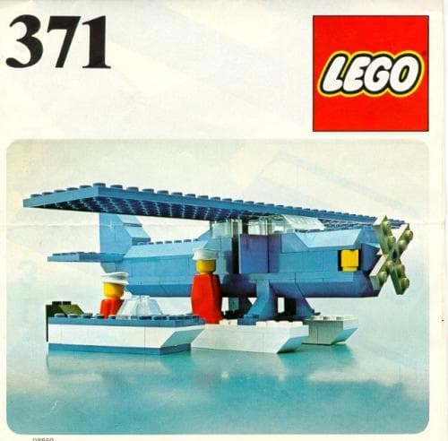 Seaplane LEGO set (#371-3)